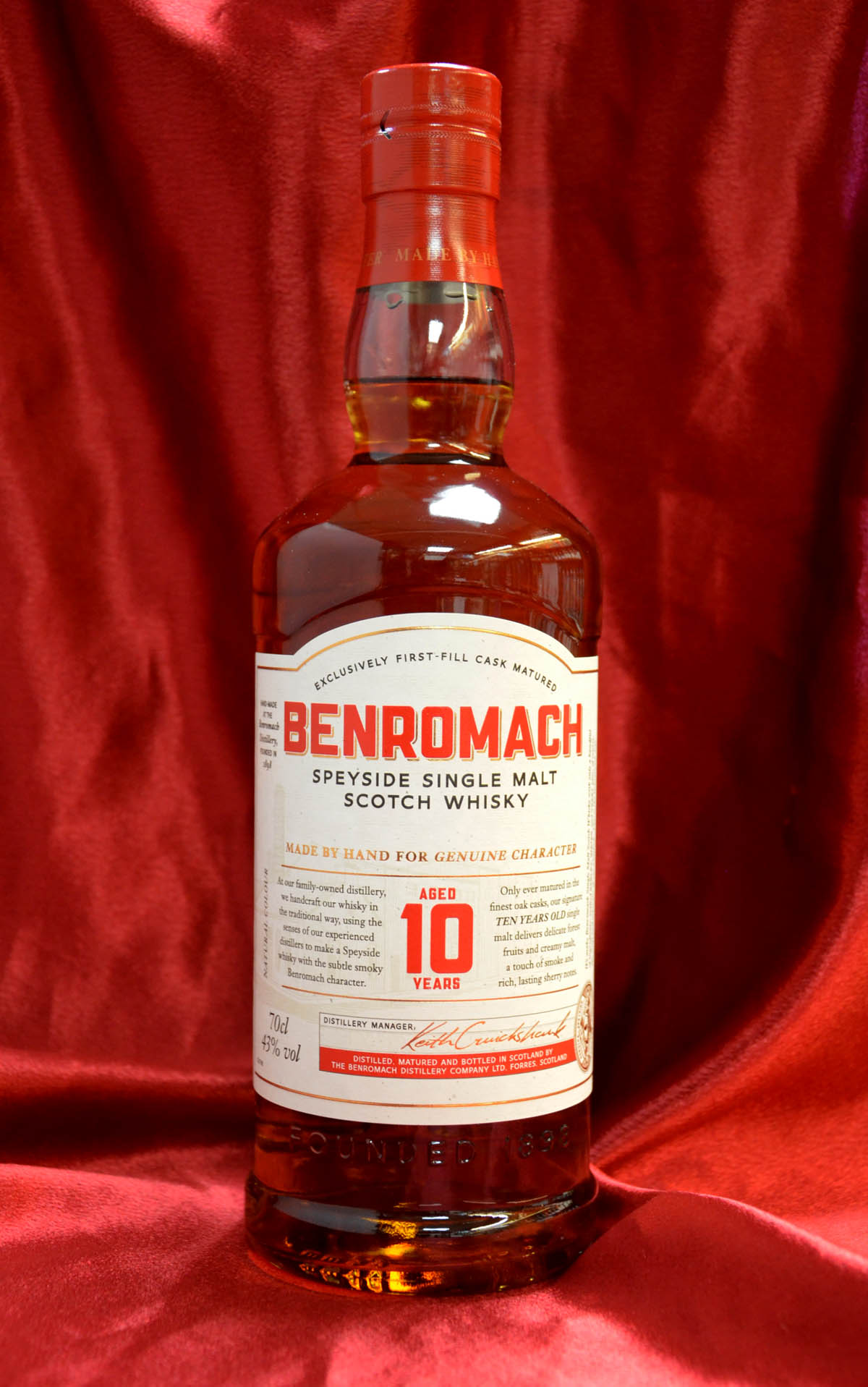 Benromach 10 year old 43% Benromach 10 year old 43%