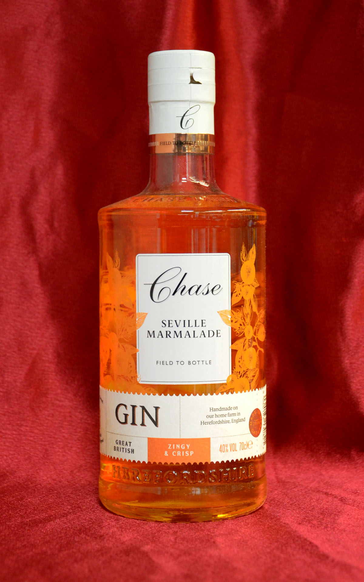 Chase Seville Orange Gin 40% Chase Seville Orange Gin 40%