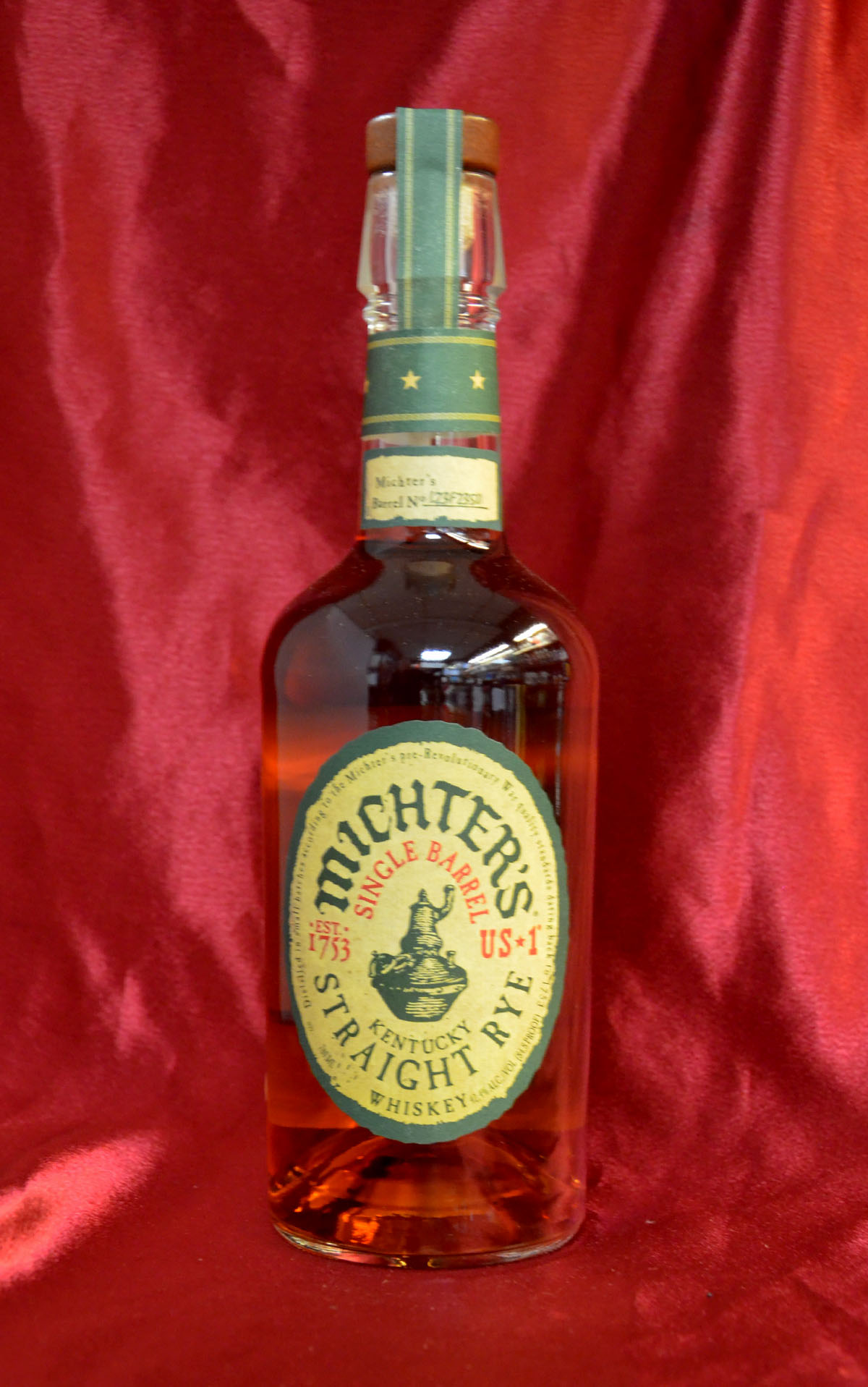 Michter's US*1 Single Barrel Straight Rye 42.4% Michter's US*1 Single Barrel Straight Rye 42.4%