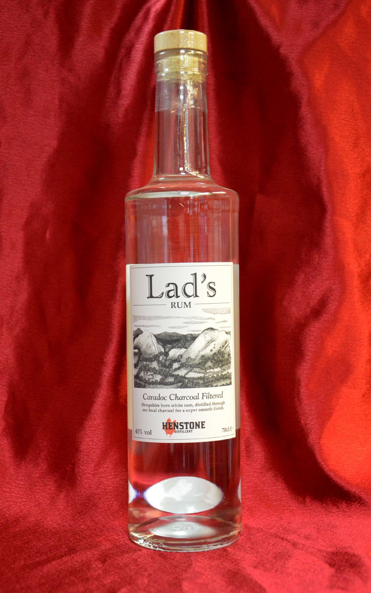 Henstone/ Shropshire Lad’s Caradoc Charcoal Filtered White Rum 41% Henstone/ Shropshire Lad’s Caradoc Charcoal Filtered White Rum 41%