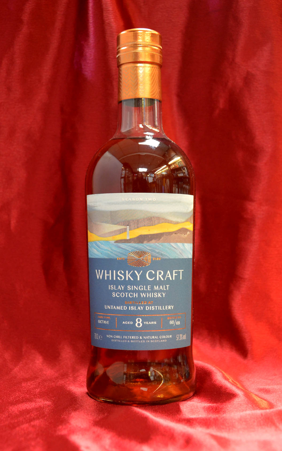 Whisky Craft Untamed (Secret) Islay Single Malt 8 year old 57.3% Whisky Craft Untamed (Secret) Islay Single Malt 8 year old 57.3%