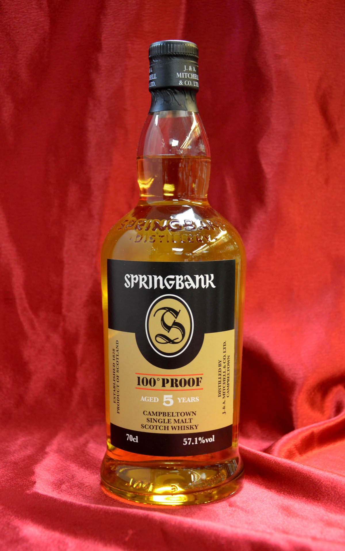 Springbank 5 year old 100 Proof 57.1% Springbank 5 year old 100 Proof 57.1%