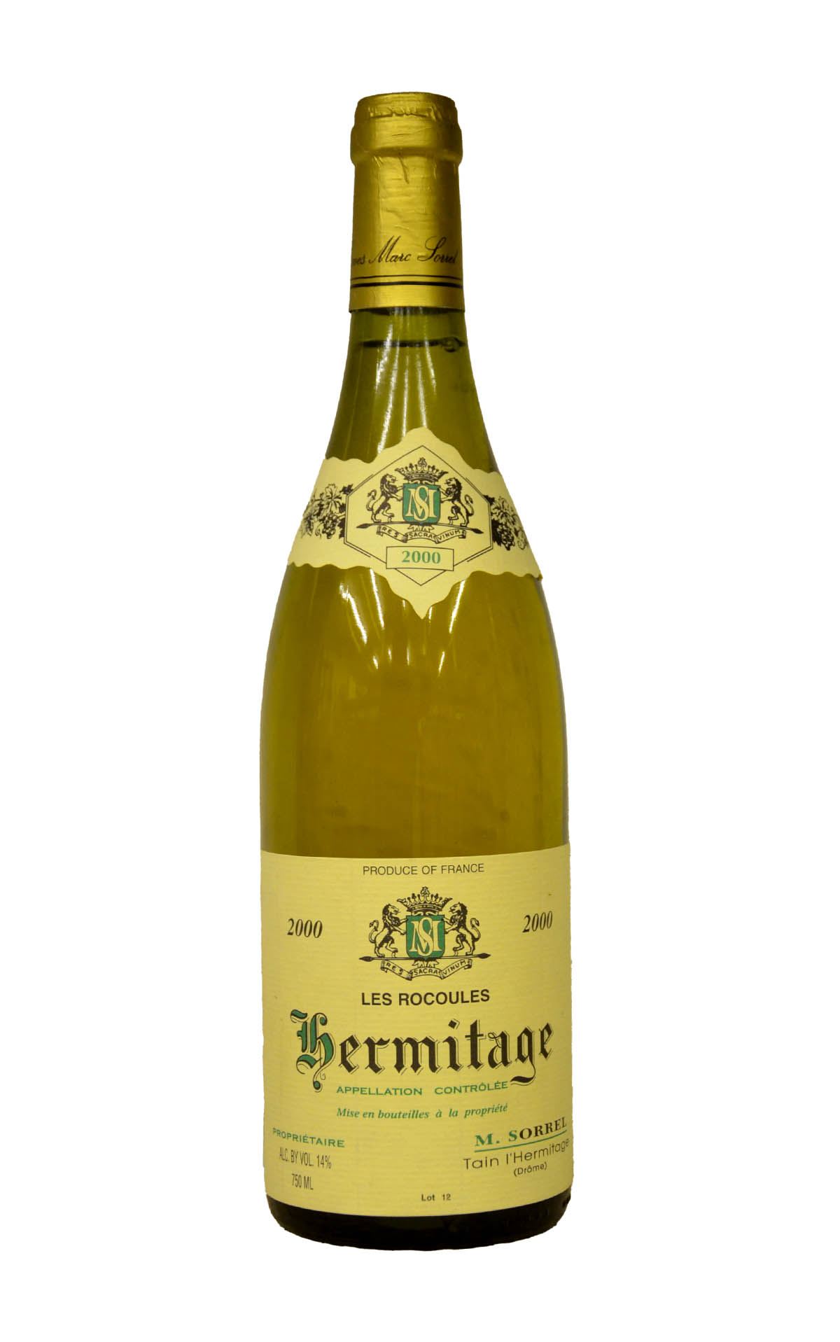 Domaine Marc Sorrel 2000 Hermitage Blanc ‘Les Rocoules’ Domaine Marc Sorrel 2000 Hermitage Blanc ‘Les Rocoules’