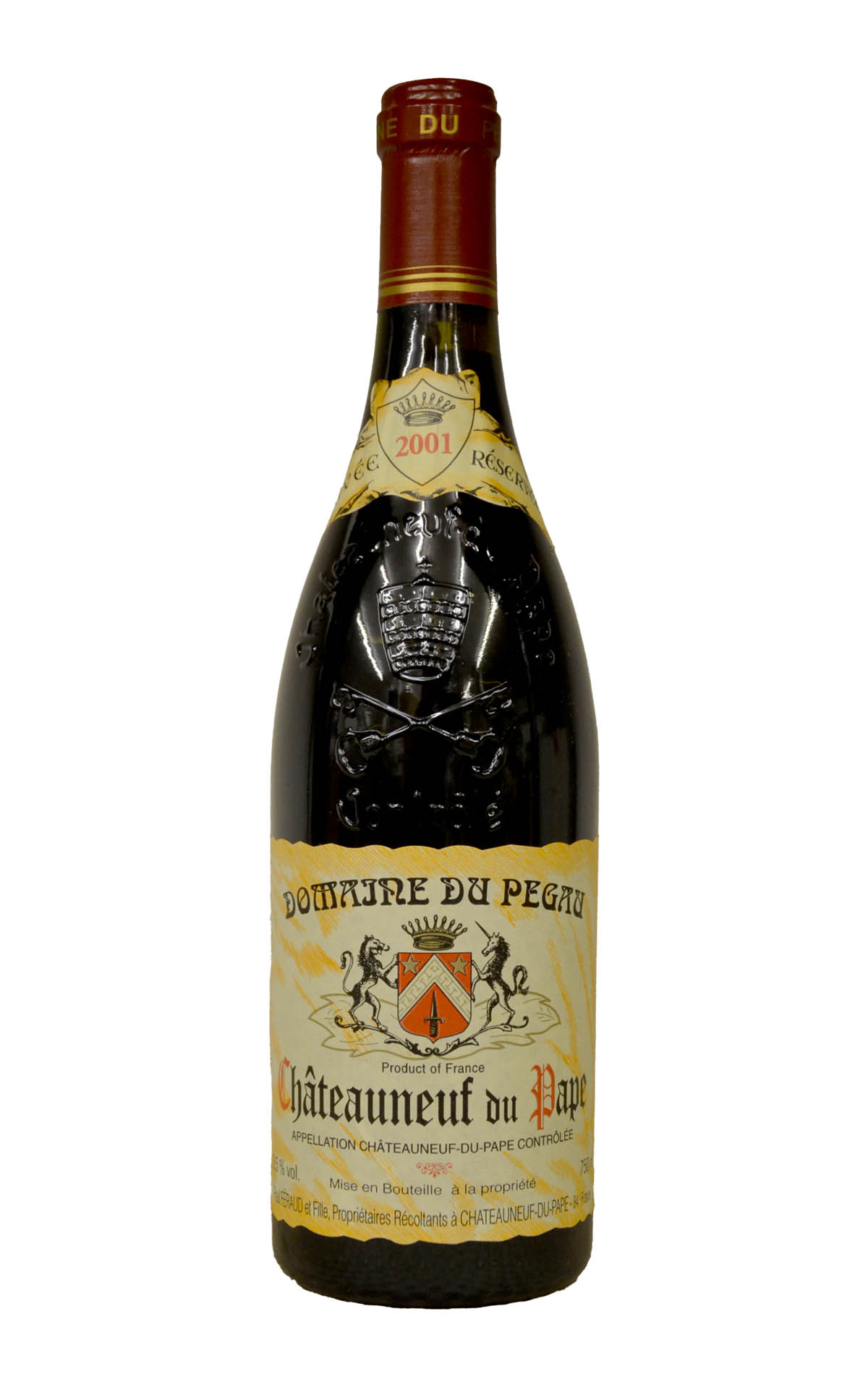 Domaine du Pegau 2001 Chateauneuf-du-Pape ‘Cuvee Reservee’ Domaine du Pegau 2001 Chateauneuf-du-Pape ‘Cuvee Reservee’