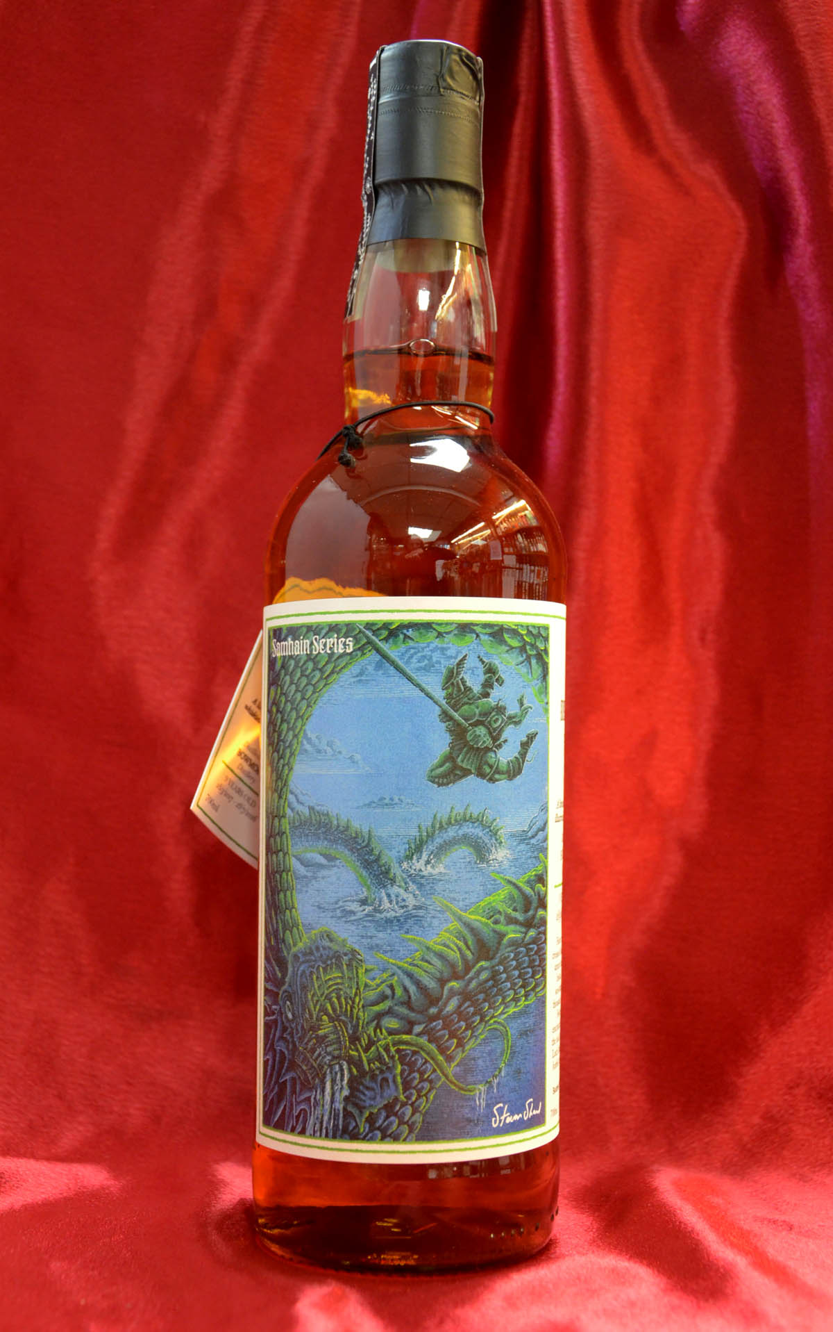 Lady of the Glen ‘Samhain Series: Fionn Slays the Kranna Dubh’ Bowmore 2017 (9 year old) 57% Lady of the Glen ‘Samhain Series: Fionn Slays the Kranna Dubh’ Bowmore 2017 (9 year old) 57%