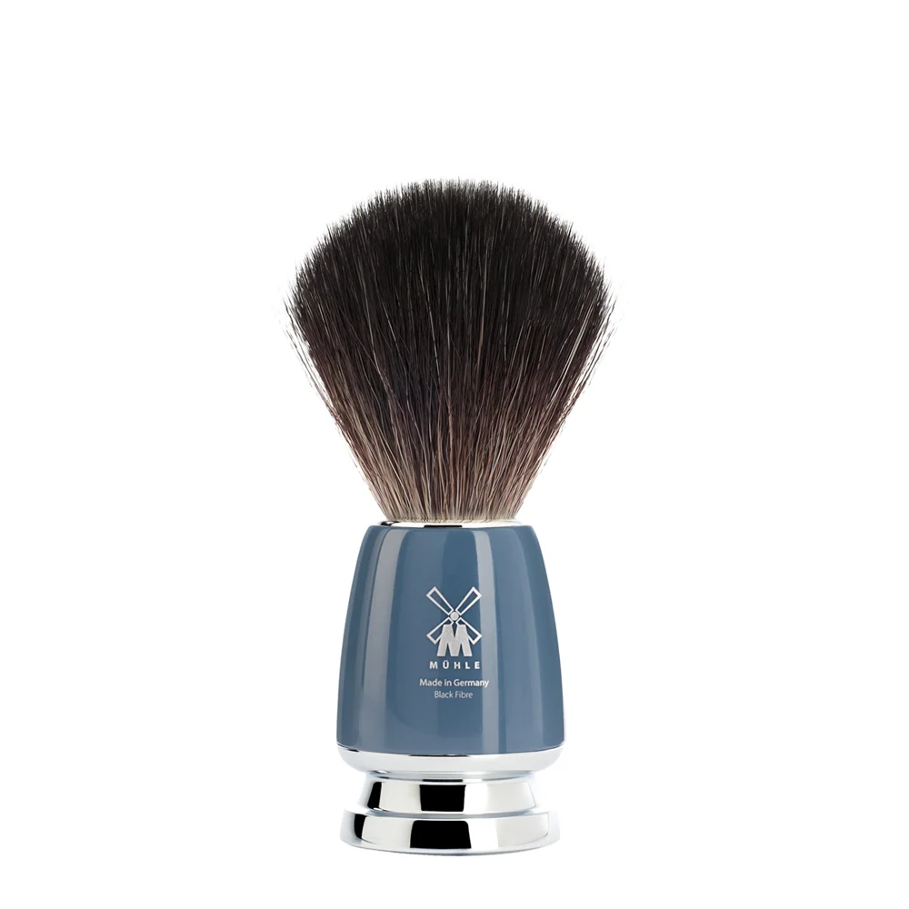 MÜHLE RYTMO Black Fibre Shaving Brush in Petrol Blue MÜHLE RYTMO Black Fibre Shaving Brush in Petrol Blue